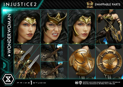 【Preorder】 Prime 1 Studio PMDCIJ-06GL DC Injustice 2: Wonder Woman Great Hera Version Statue - ToyFury