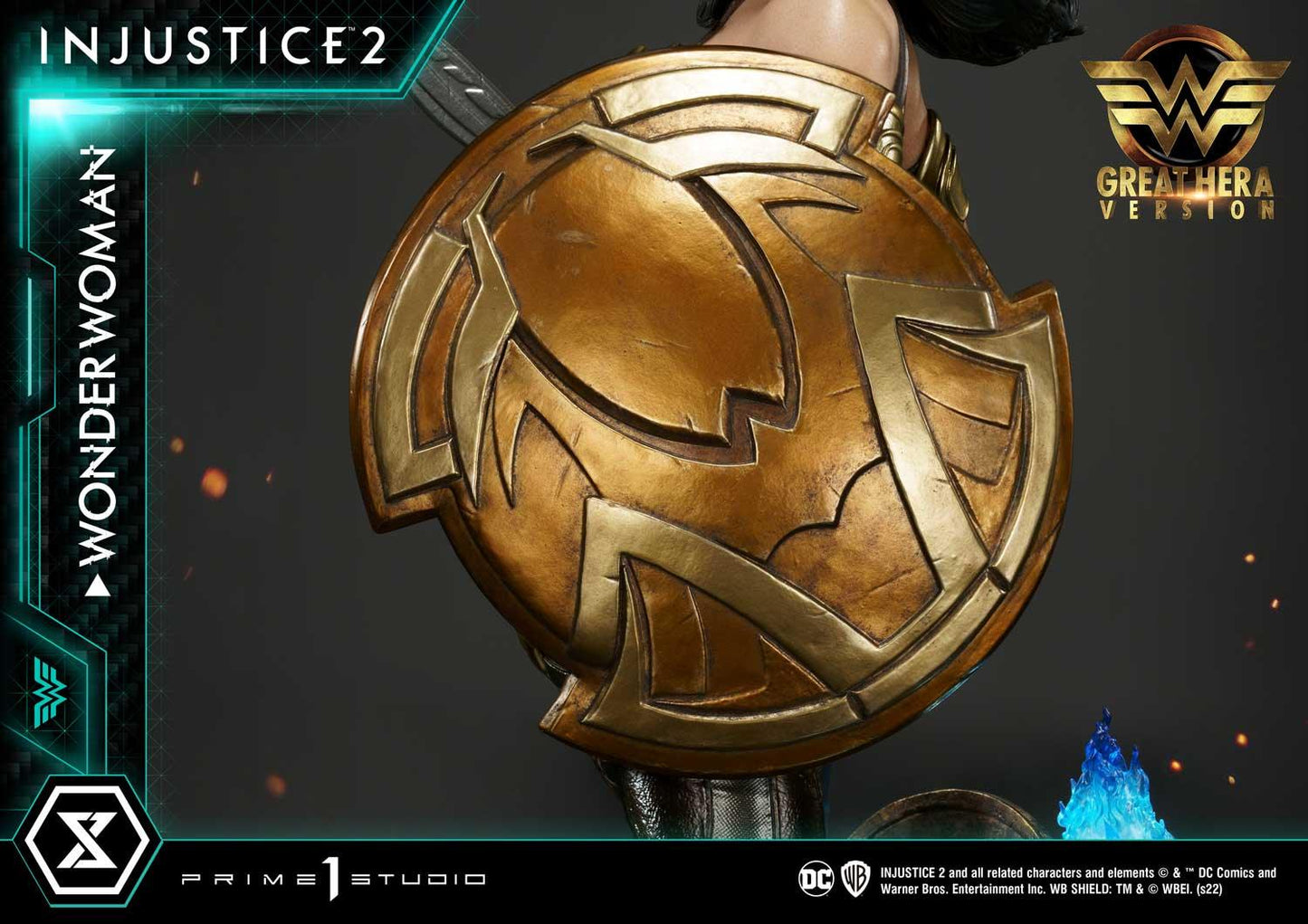 【Preorder】 Prime 1 Studio PMDCIJ-06GL DC Injustice 2: Wonder Woman Great Hera Version Statue - ToyFury