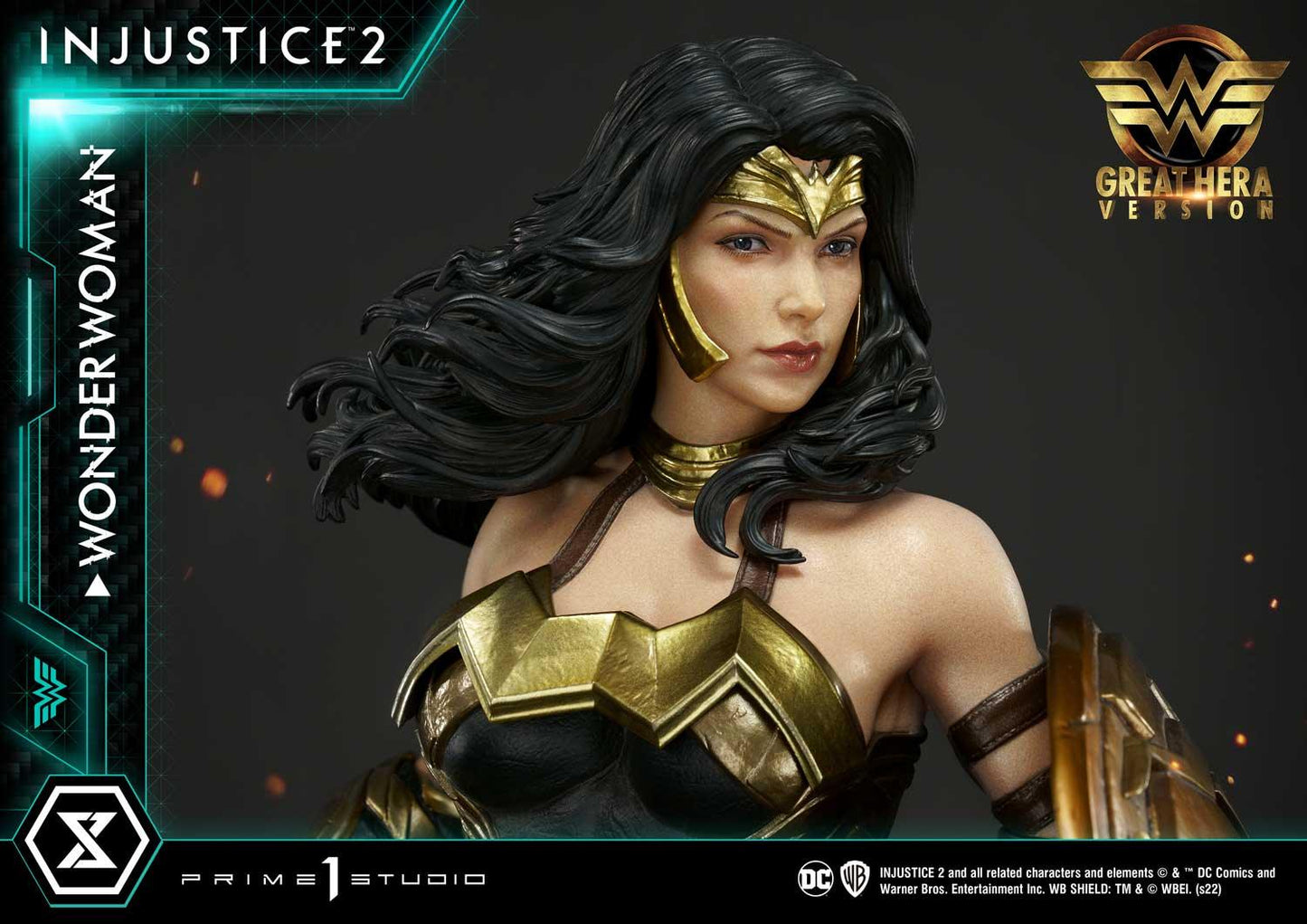 【Preorder】 Prime 1 Studio PMDCIJ-06GL DC Injustice 2: Wonder Woman Great Hera Version Statue - ToyFury