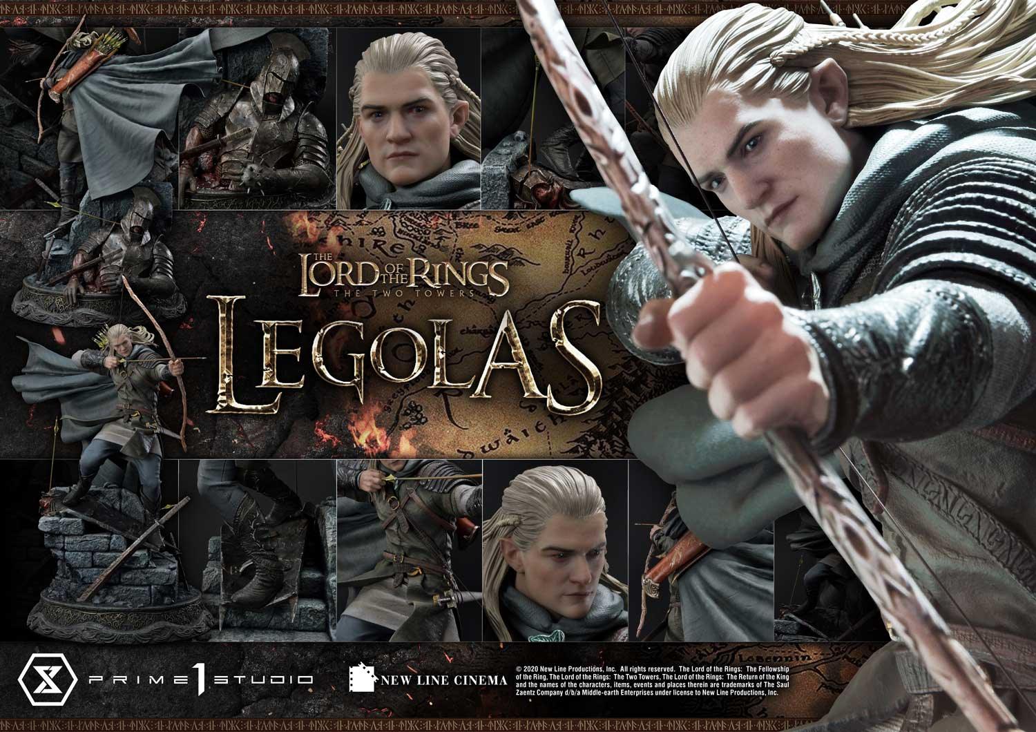 【Preorder】 Prime 1 Studio Legolas PMLOTR-05 Lord of the Rings: Legolas Statue - ToyFury