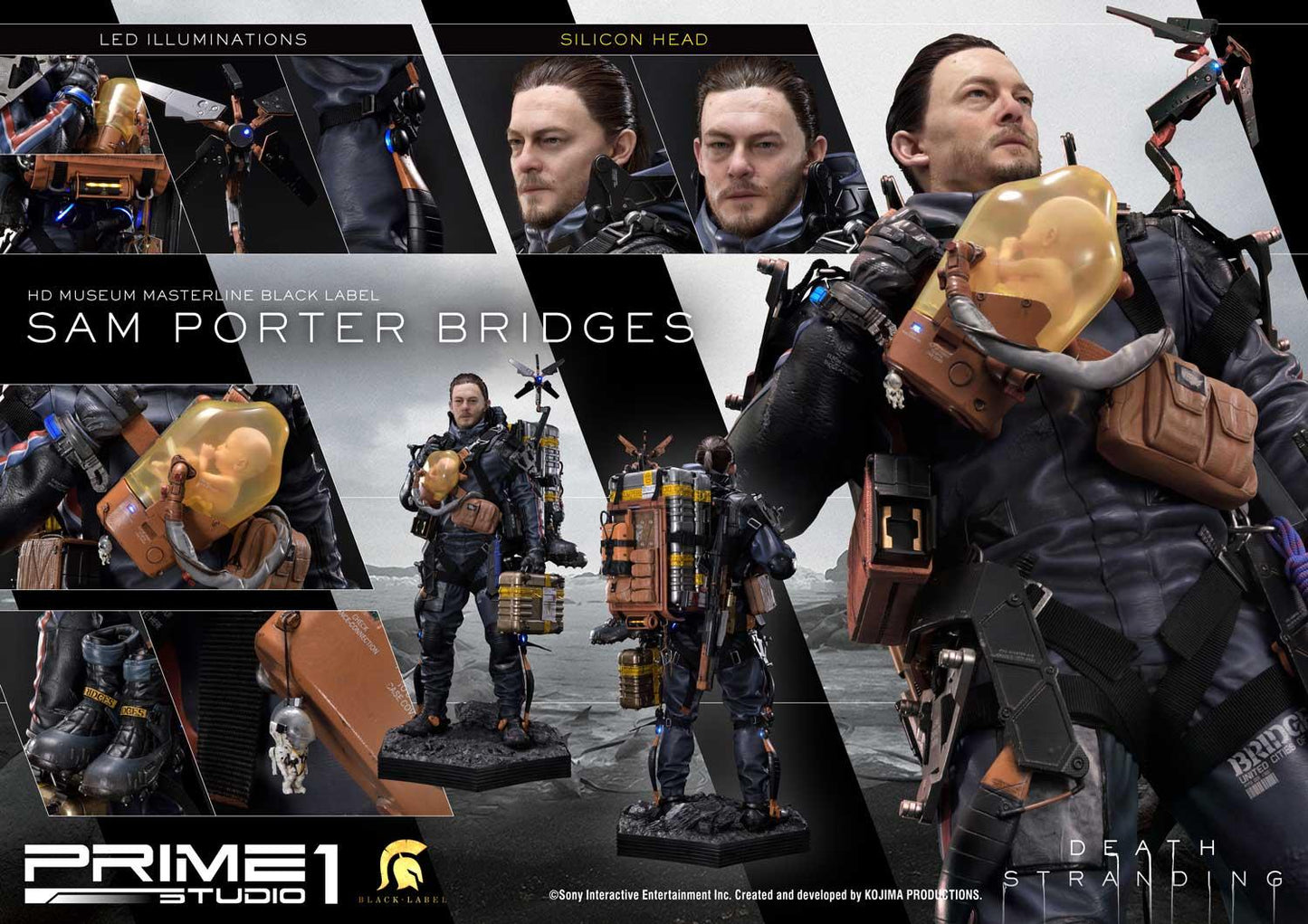 Prime 1 Studio HDMMBLDS-01 Death Stranding Sam Porter Bridges Statue