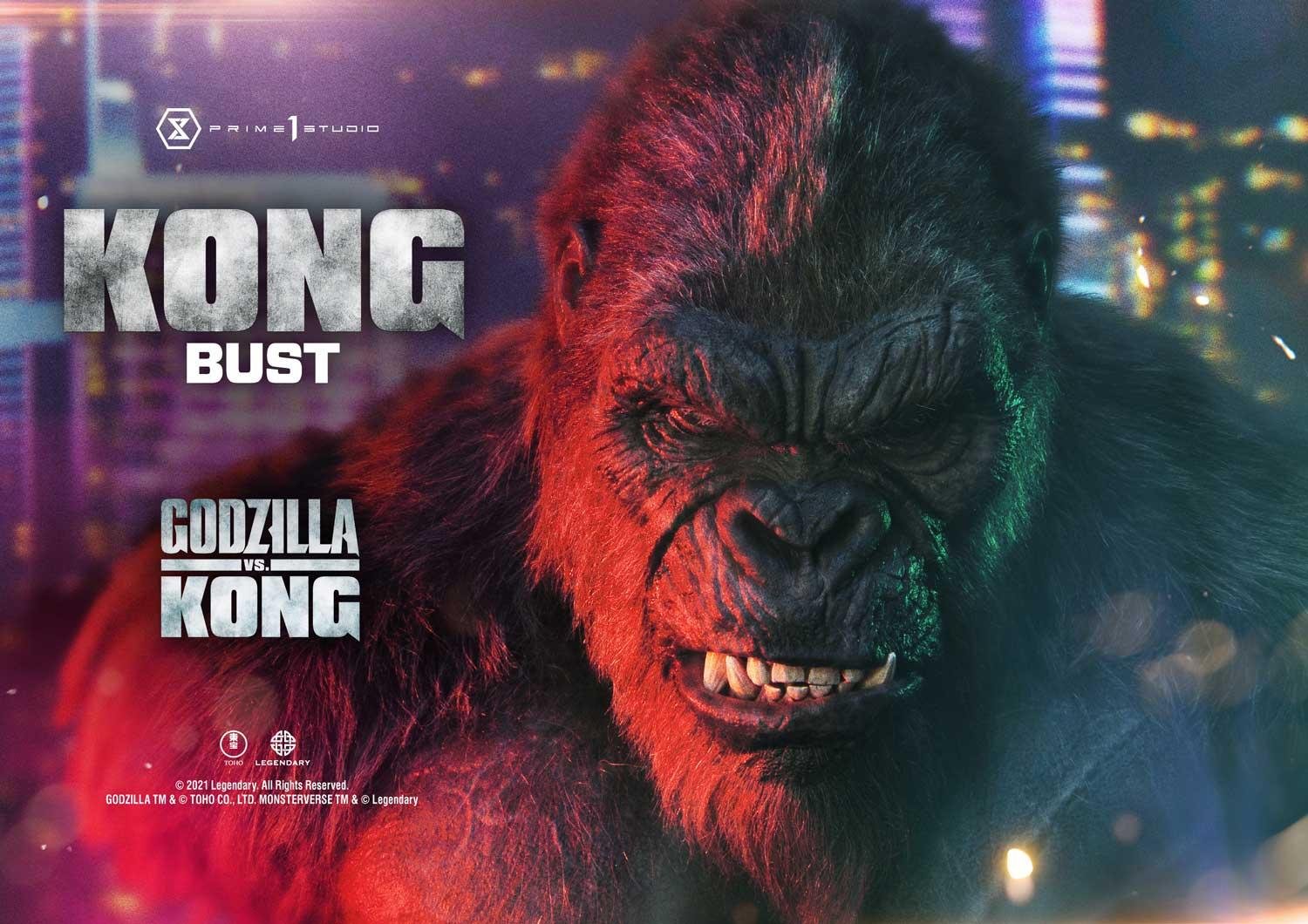 Prime 1 Studio LSGVK-02 Godzilla vs Kong KONG BUST