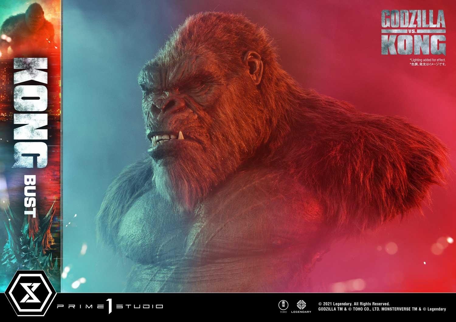 Prime 1 Studio LSGVK-02 Godzilla vs Kong KONG BUST