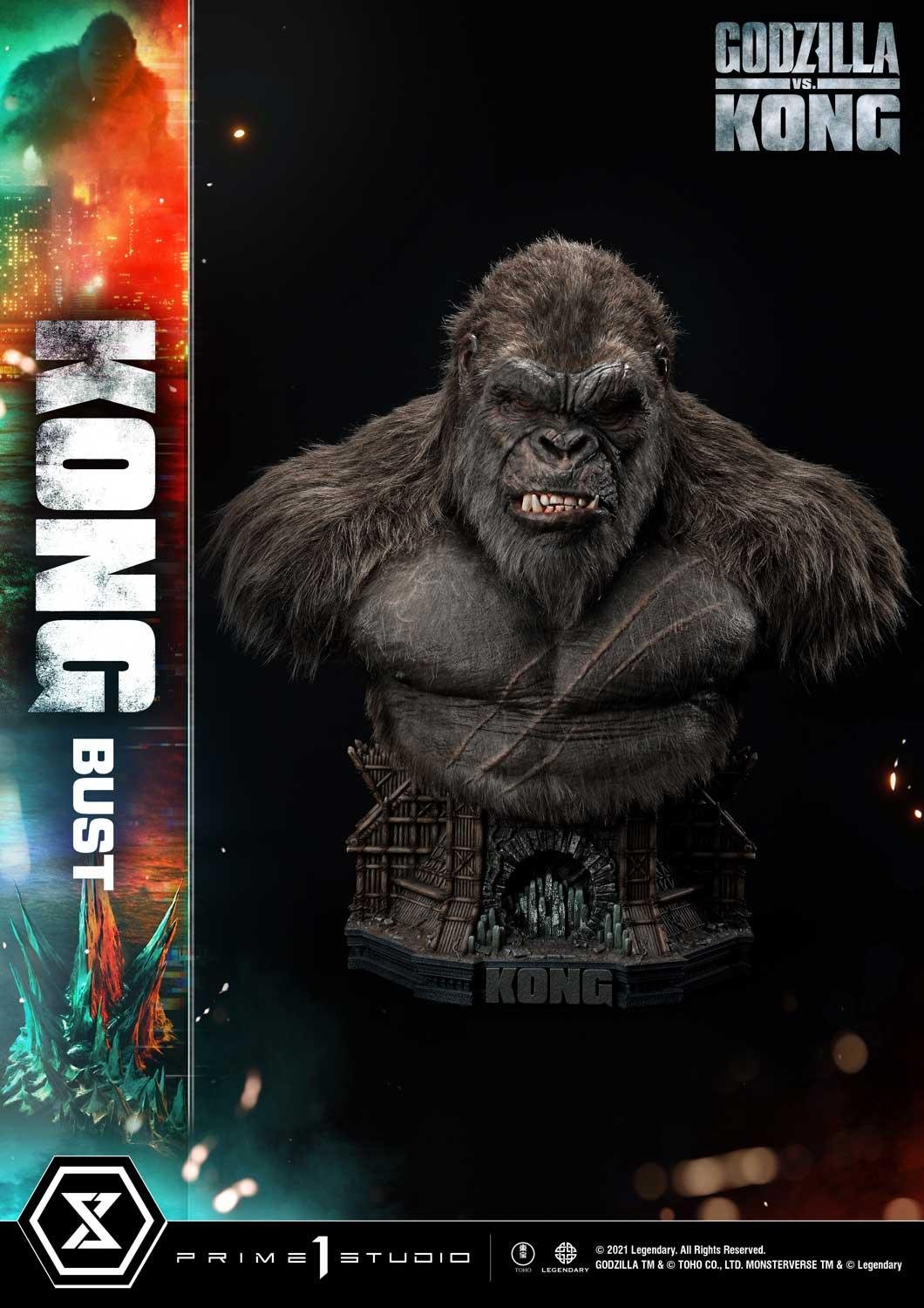 Prime 1 Studio LSGVK-02 Godzilla vs Kong KONG BUST