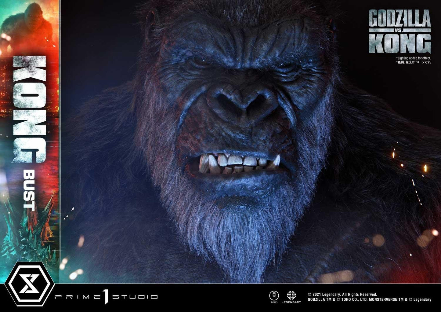 Prime 1 Studio LSGVK-02 Godzilla vs Kong KONG BUST