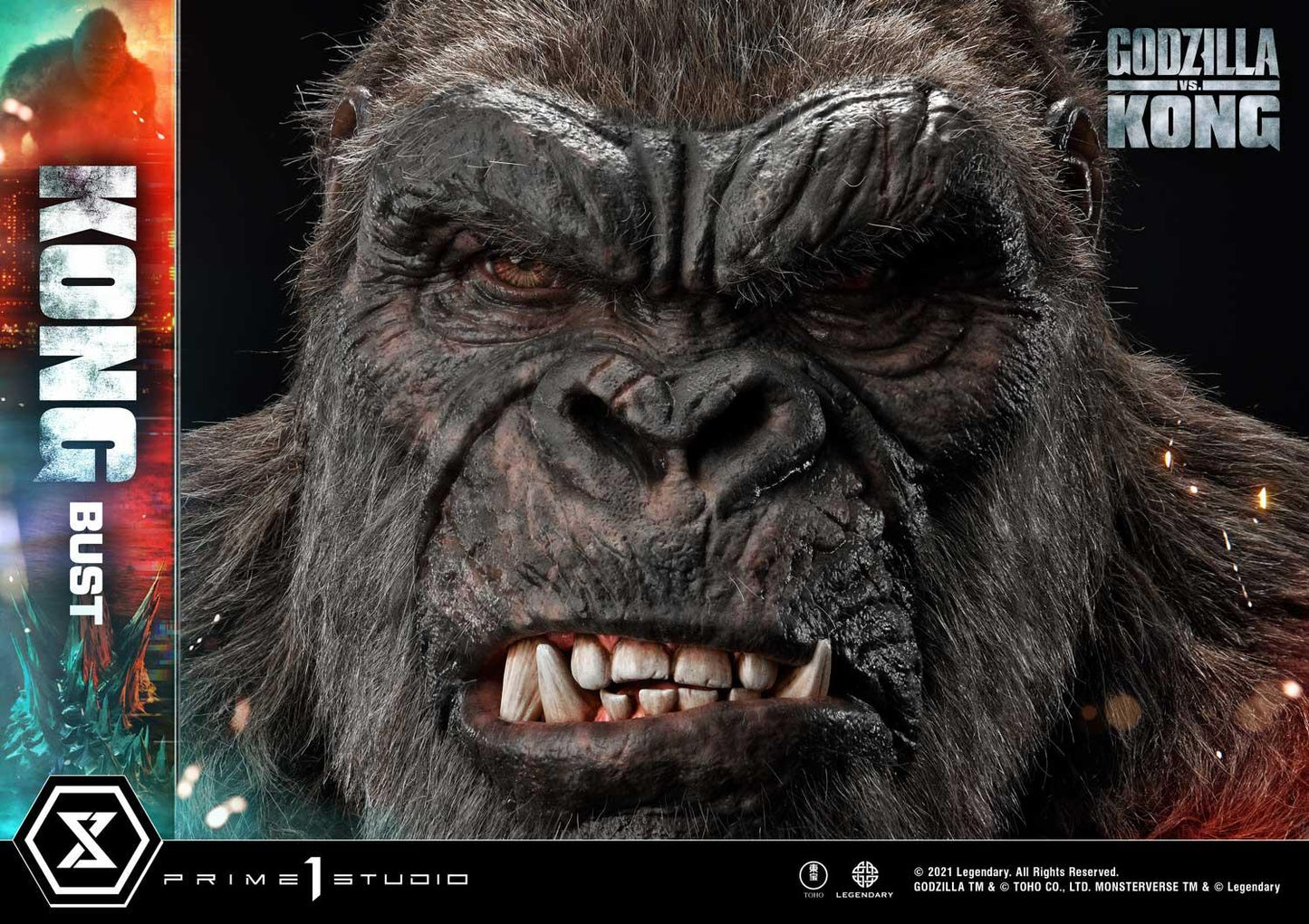 Prime 1 Studio LSGVK-02 Godzilla vs Kong KONG BUST