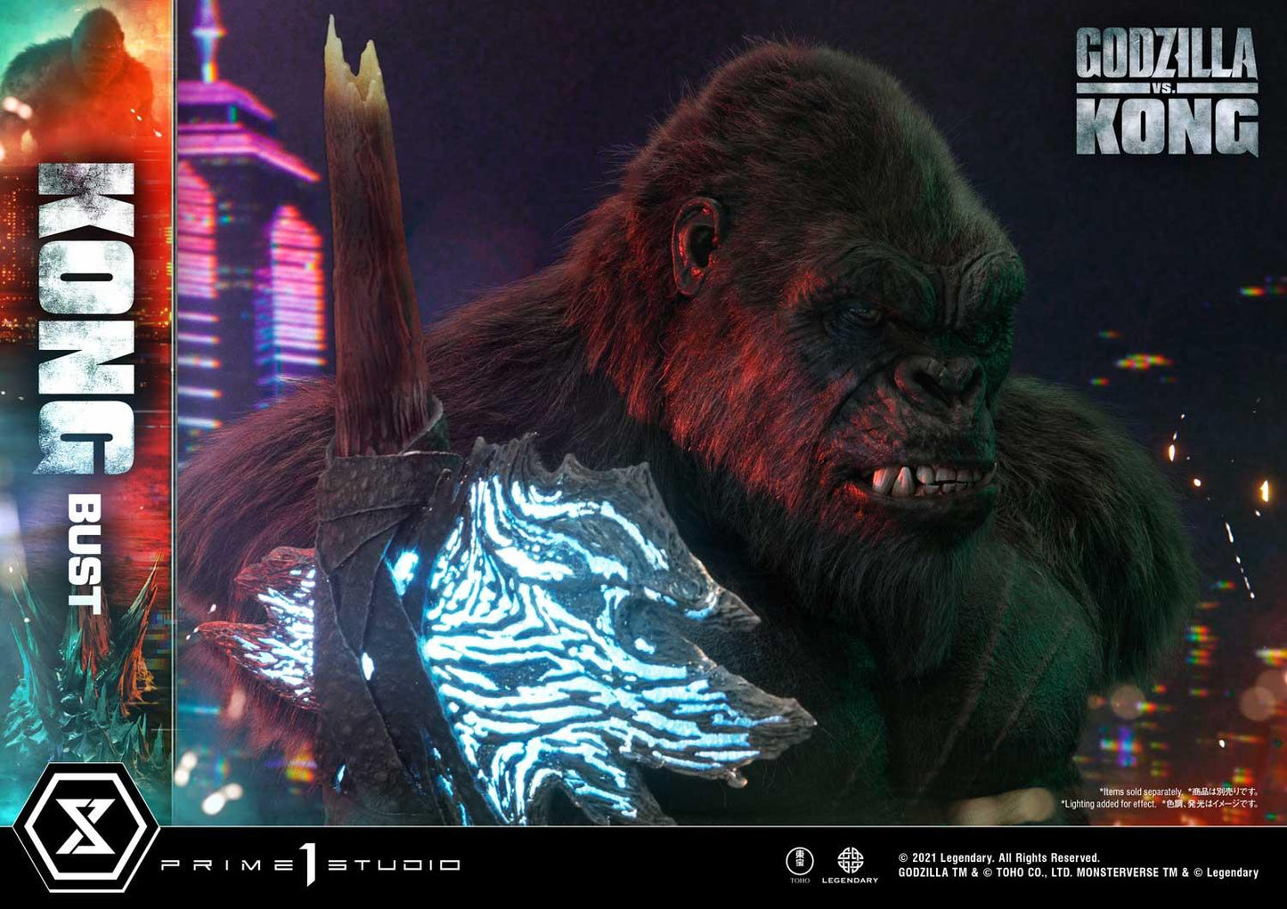 Prime 1 Studio LSGVK-02 Godzilla vs Kong KONG BUST