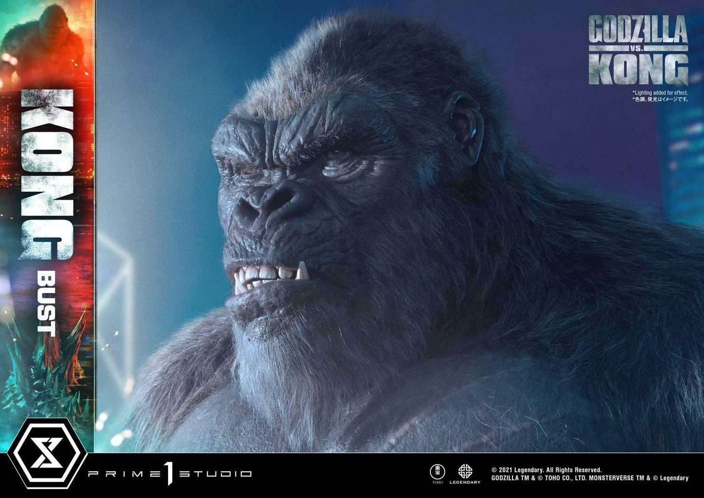 Prime 1 Studio LSGVK-02 Godzilla vs Kong KONG BUST