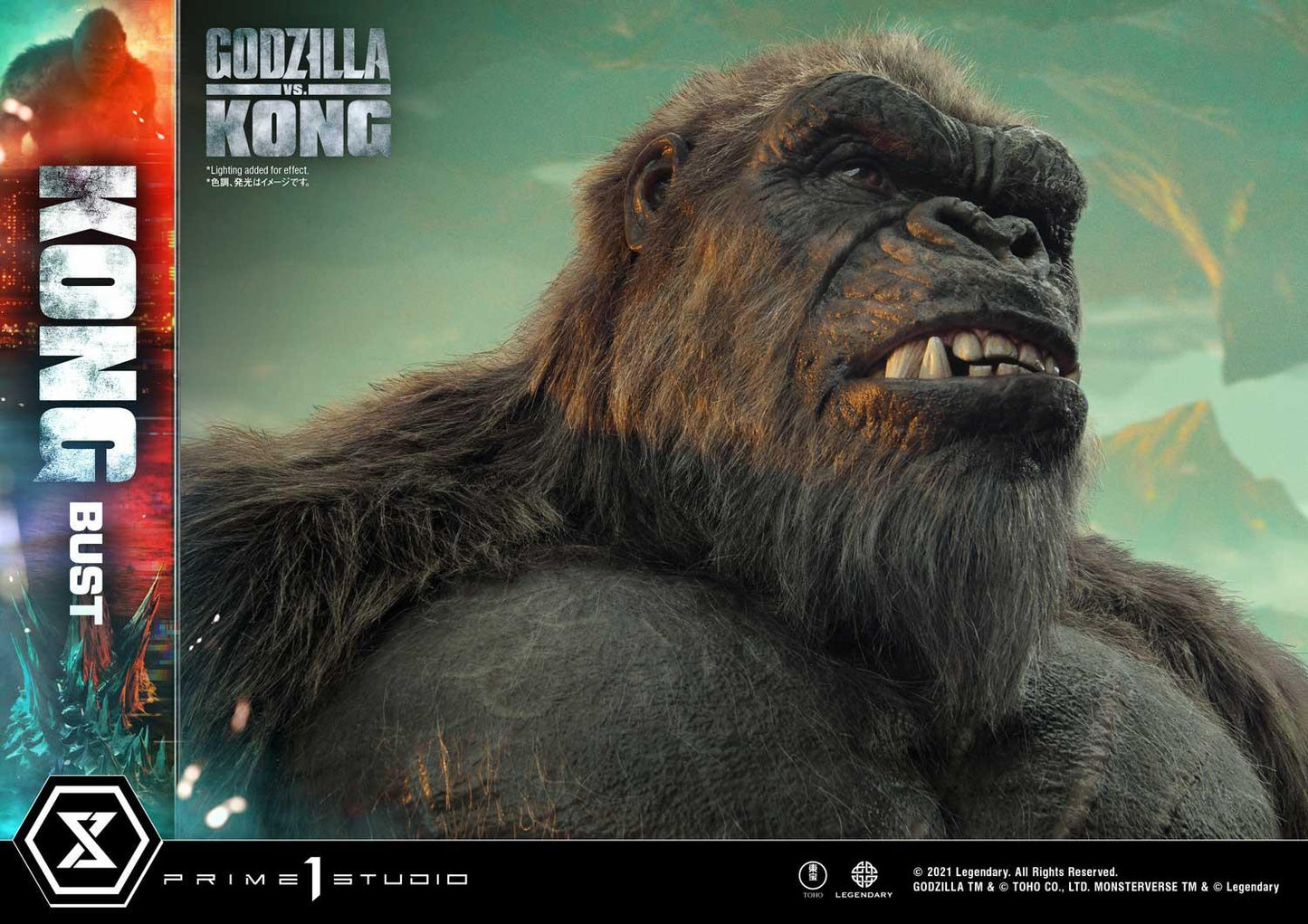 Prime 1 Studio LSGVK-02 Godzilla vs Kong KONG BUST