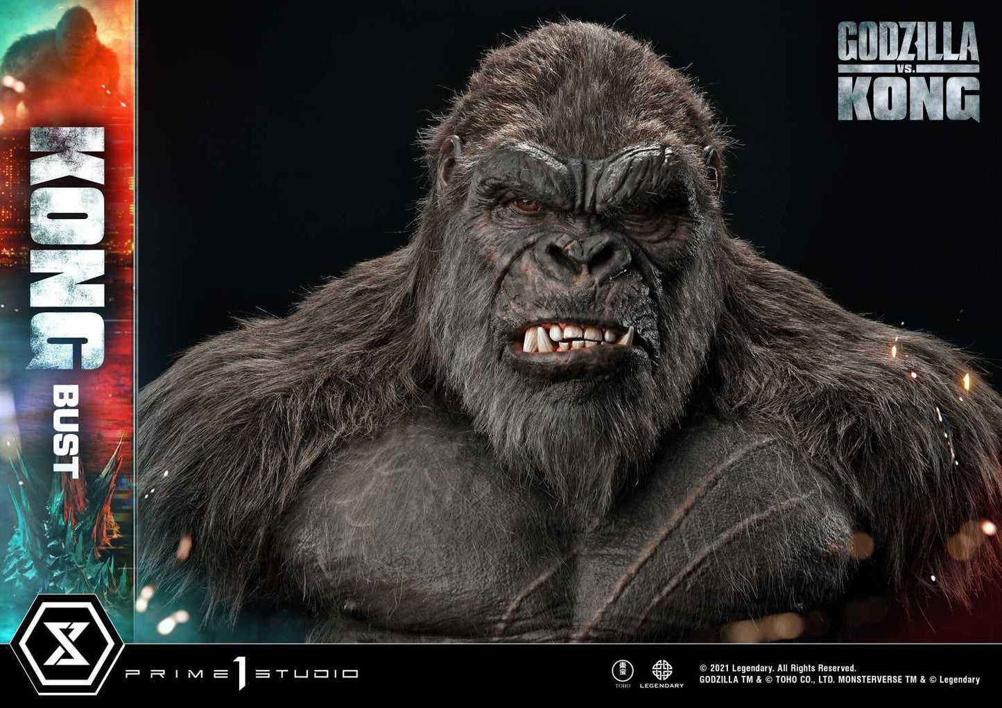 Prime 1 Studio LSGVK-02 Godzilla vs Kong KONG BUST