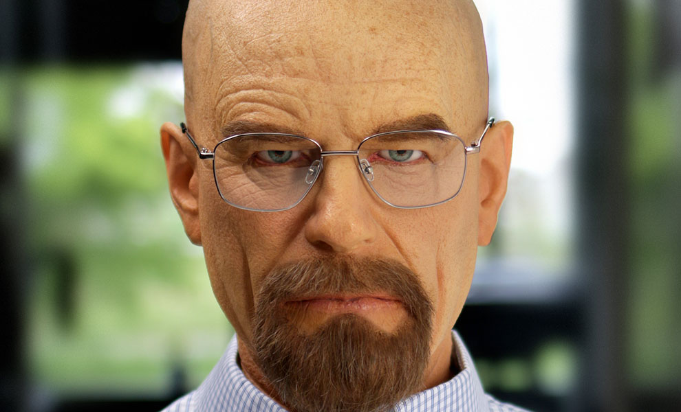 Sideshow 902754 WALTER WHITE Life-Size Bust by Supacraft 