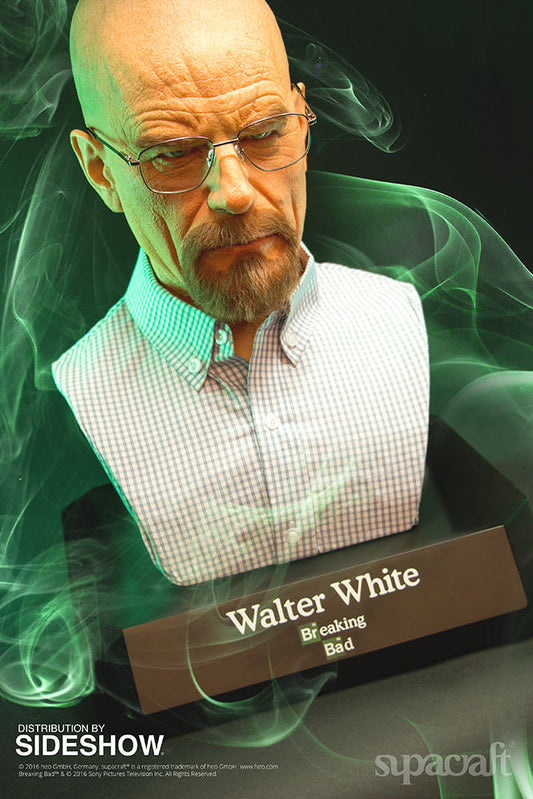 Sideshow 902754 WALTER WHITE Life-Size Bust by Supacraft 