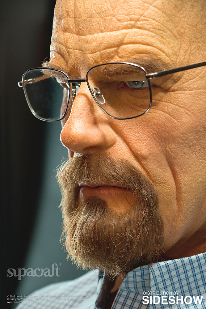 Sideshow 902754 WALTER WHITE Life-Size Bust by Supacraft 