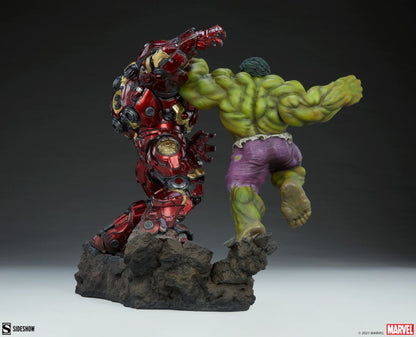 Sideshow The Avengers - Hulk vs Hulkbuster 19” Maquette Statue