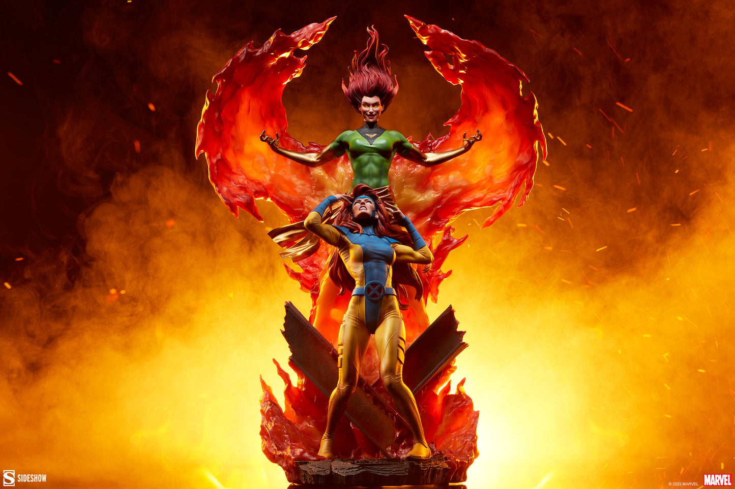 Sideshow X-Men - Phoenix & Jean Grey 26” Maquette Statue