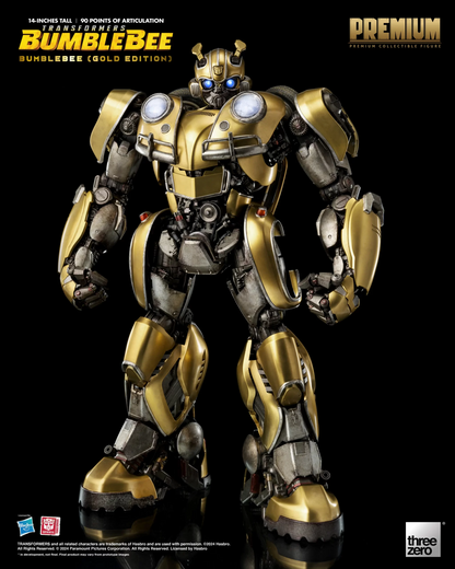 Threezero 3Z0809 Transformers: PREMIUM Bumblebee (Gold Edition)