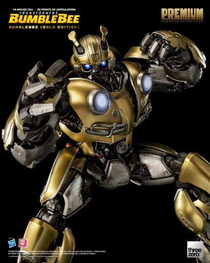 Threezero 3Z0809 Transformers: PREMIUM Bumblebee (Gold Edition)