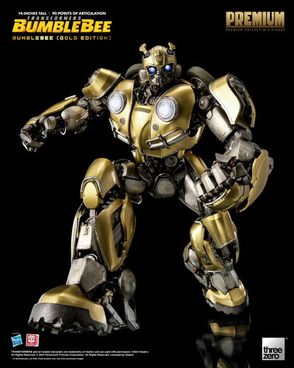 Threezero 3Z0809 Transformers: PREMIUM Bumblebee (Gold Edition)