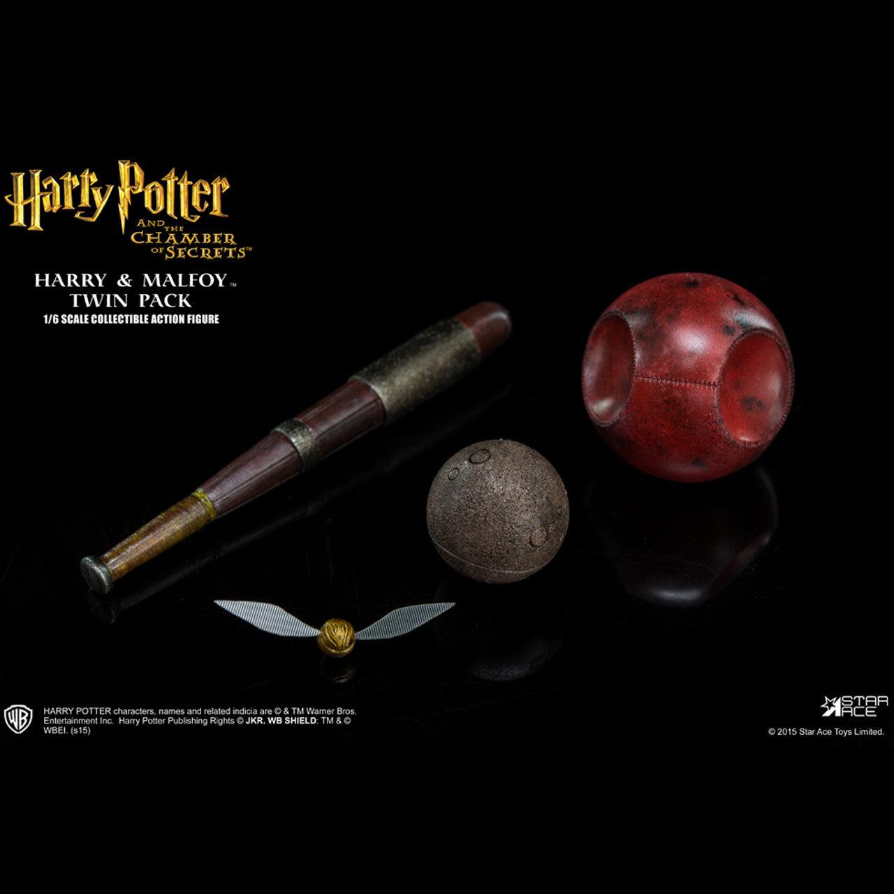 Star Ace Toys HARRY & DRACO MALFOY QUIDDITCH TWIN PACK 1/6 COLLECTOR FIGURE SA0017 - ToyFury