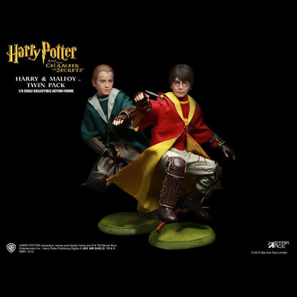 Star Ace Toys HARRY & DRACO MALFOY QUIDDITCH TWIN PACK 1/6 COLLECTOR FIGURE SA0017 - ToyFury