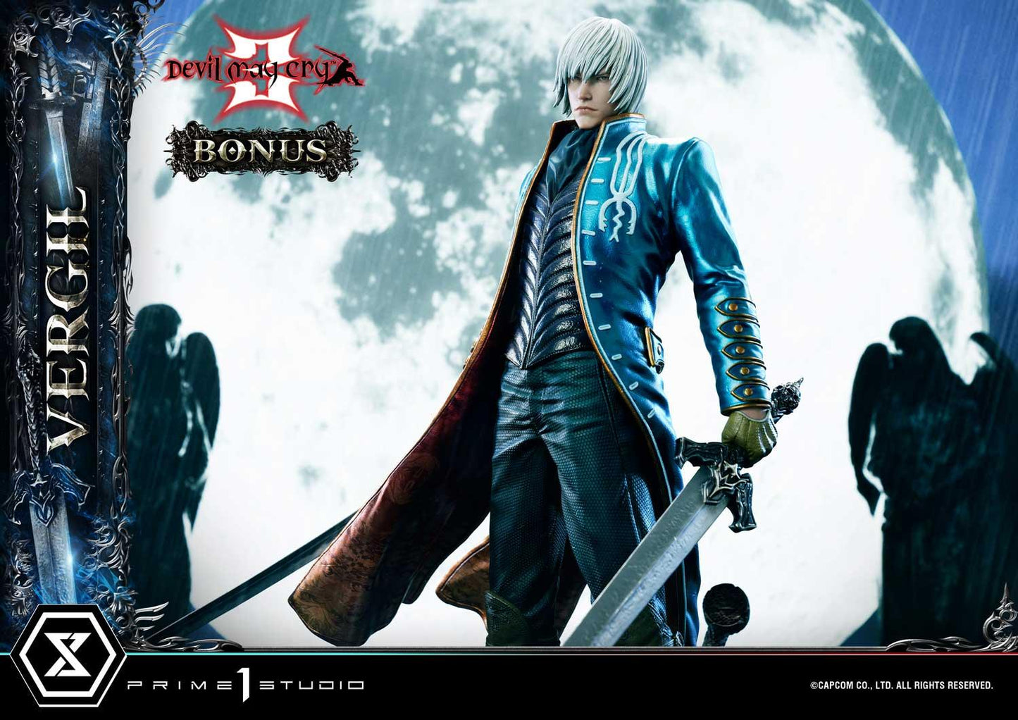 Prime 1 Studio ULTIMATE PREMIUM MASTERLINE DEVIL MAY CRY 3 VERGIL DELUXE BONUS VERSION UPMDMC3-02DXS - ToyFury