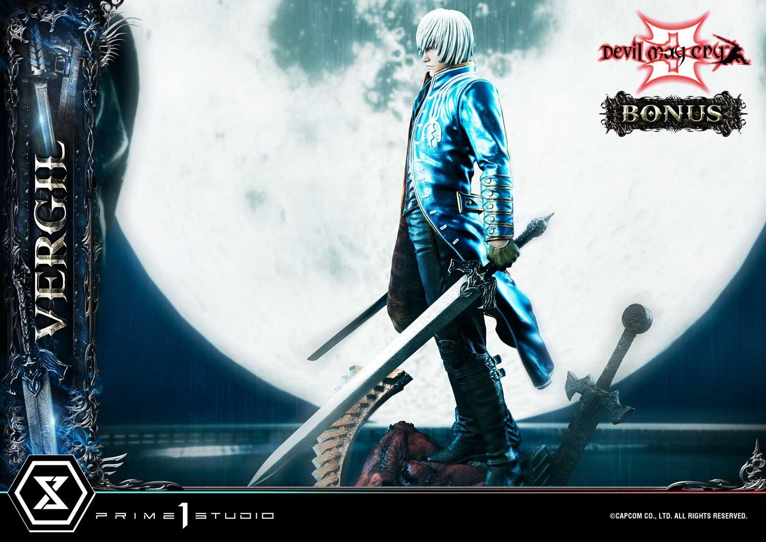 Prime 1 Studio ULTIMATE PREMIUM MASTERLINE DEVIL MAY CRY 3 VERGIL DELUXE BONUS VERSION UPMDMC3-02DXS - ToyFury