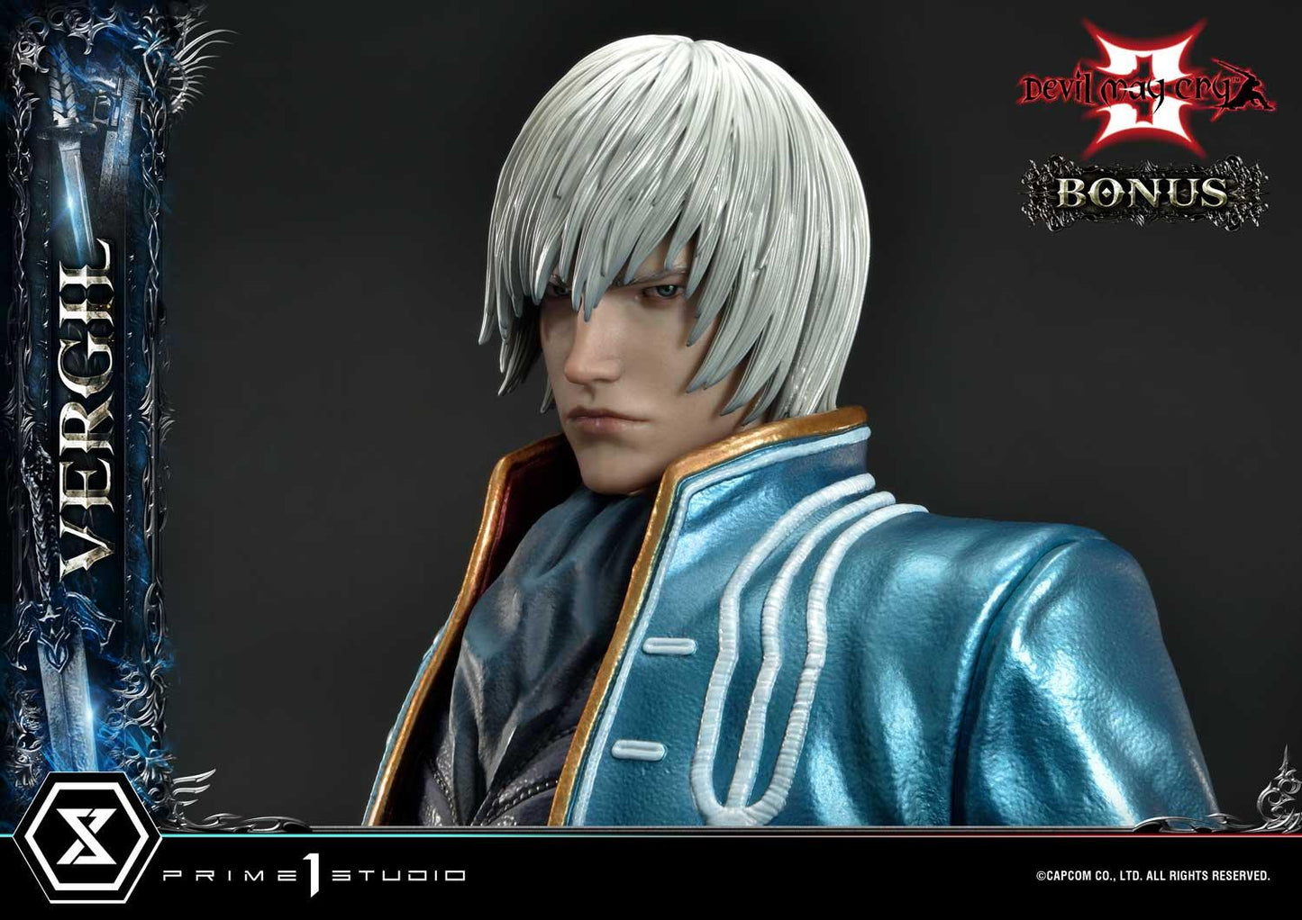 Prime 1 Studio ULTIMATE PREMIUM MASTERLINE DEVIL MAY CRY 3 VERGIL DELUXE BONUS VERSION UPMDMC3-02DXS - ToyFury