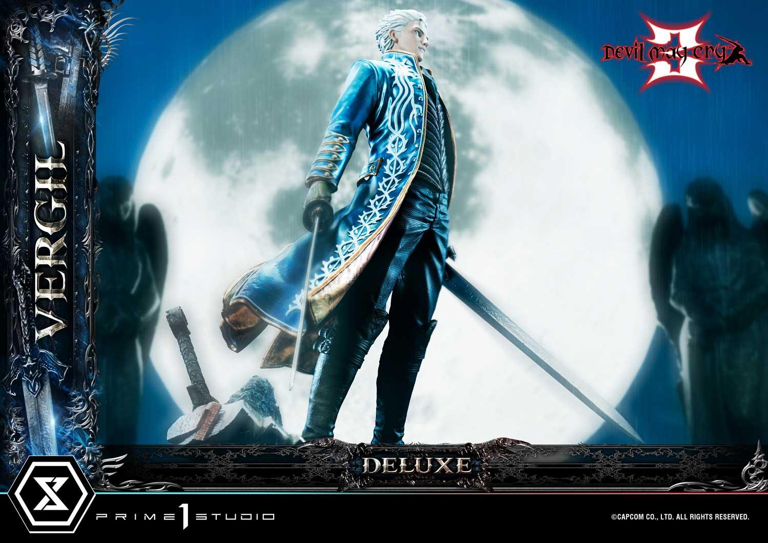 Prime 1 Studio ULTIMATE PREMIUM MASTERLINE DEVIL MAY CRY 3 VERGIL DELUXE BONUS VERSION UPMDMC3-02DXS - ToyFury