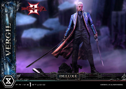 Prime 1 Studio ULTIMATE PREMIUM MASTERLINE DEVIL MAY CRY 3 VERGIL DELUXE BONUS VERSION UPMDMC3-02DXS - ToyFury