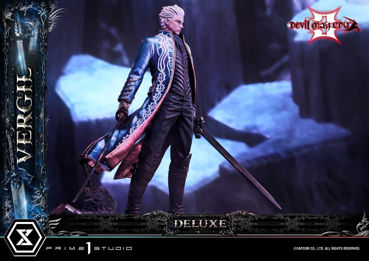 Prime 1 Studio ULTIMATE PREMIUM MASTERLINE DEVIL MAY CRY 3 VERGIL DELUXE BONUS VERSION UPMDMC3-02DXS - ToyFury