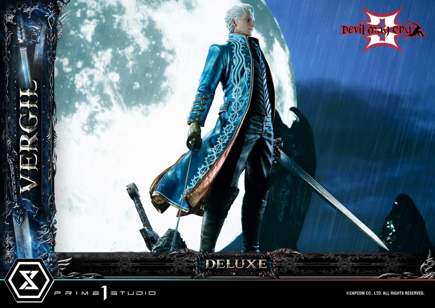 Prime 1 Studio ULTIMATE PREMIUM MASTERLINE DEVIL MAY CRY 3 VERGIL DELUXE BONUS VERSION UPMDMC3-02DXS - ToyFury