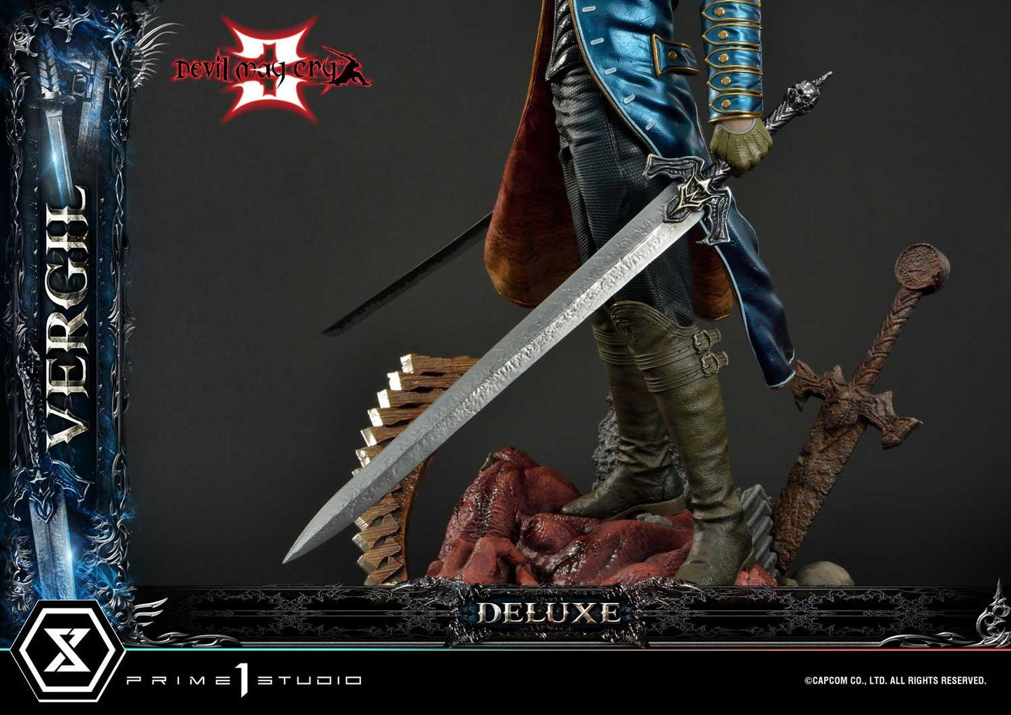 Prime 1 Studio ULTIMATE PREMIUM MASTERLINE DEVIL MAY CRY 3 VERGIL DELUXE BONUS VERSION UPMDMC3-02DXS - ToyFury