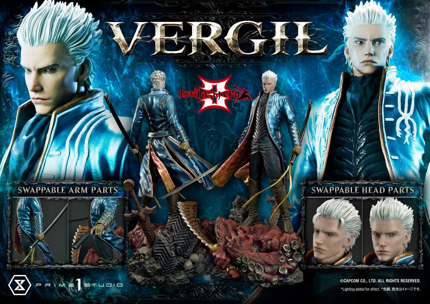 Prime 1 Studio Devil May Cry Dante Deluxe Bonus Version UPMDMC3-02DX - ToyFury