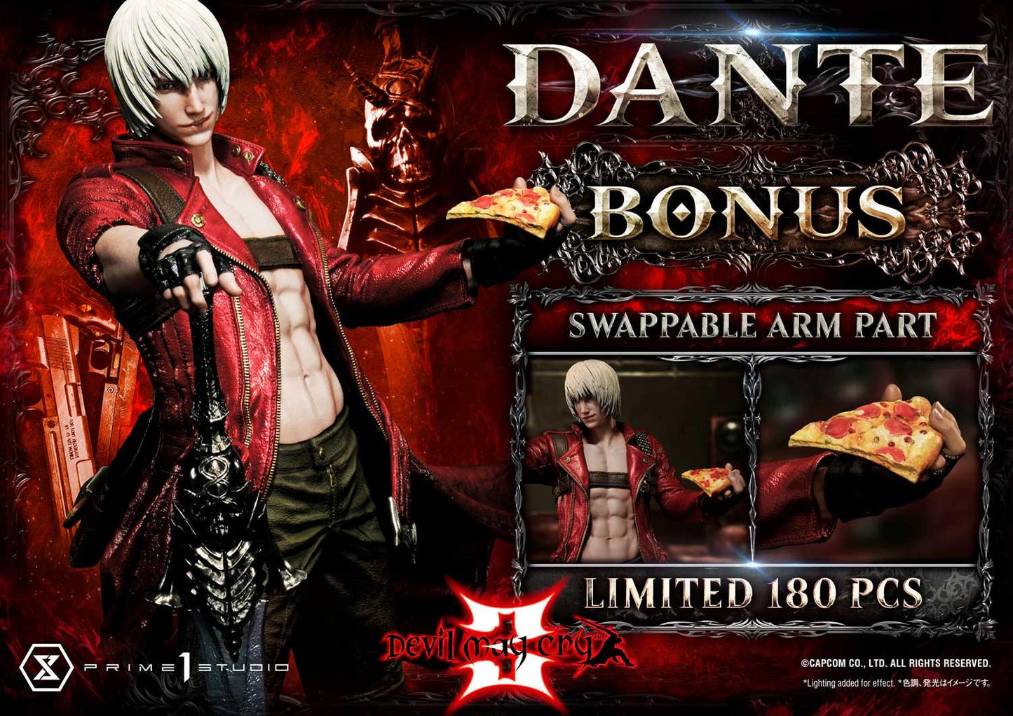 Prime 1 Studio Devil May Cry Dante Deluxe Bonus Version UPMDMC3-01DXS