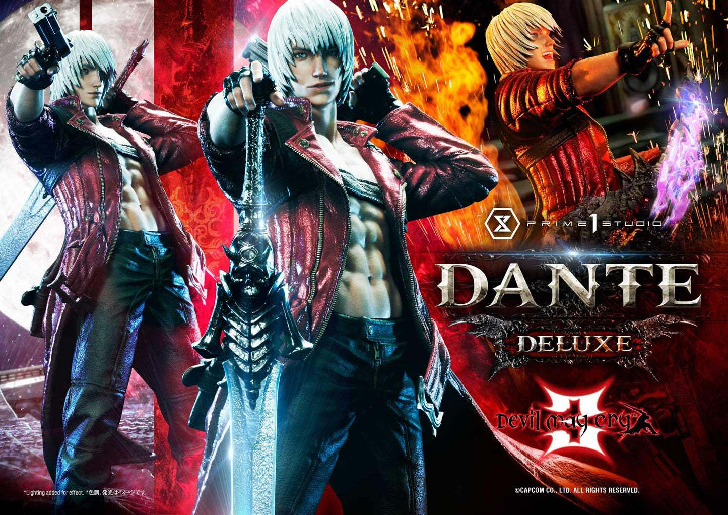 Prime 1 Studio Devil May Cry Dante Deluxe Bonus Version UPMDMC3-01DXS