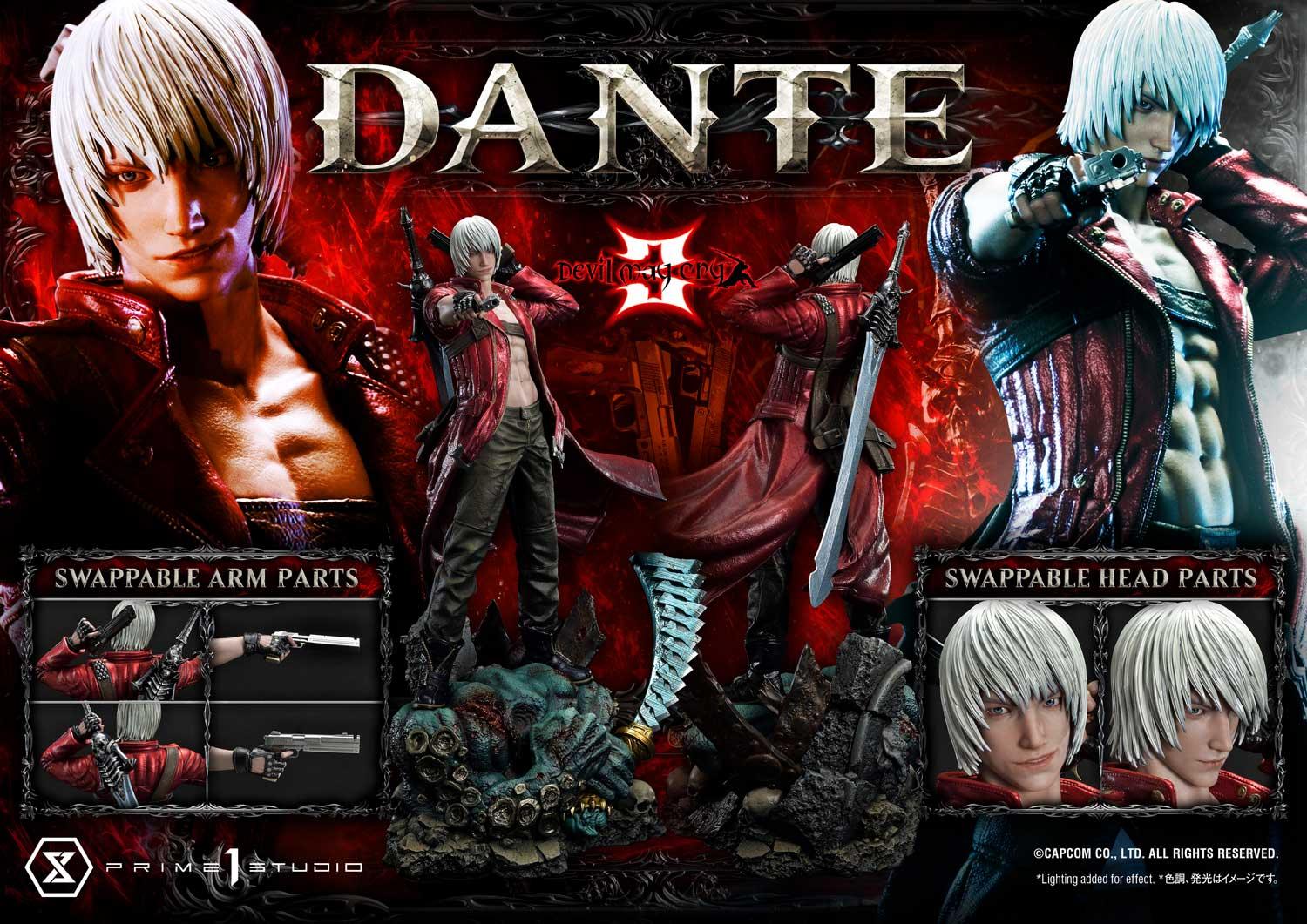 Prime 1 Studio Ultimate Premium Masterline Devil May Cry Dante Regular Version UPMDMC3-01DX - ToyFury