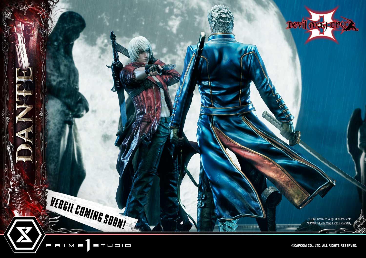 Prime 1 Studio Ultimate Premium Masterline Devil May Cry Dante Regular Version UPMDMC3-01DX - ToyFury