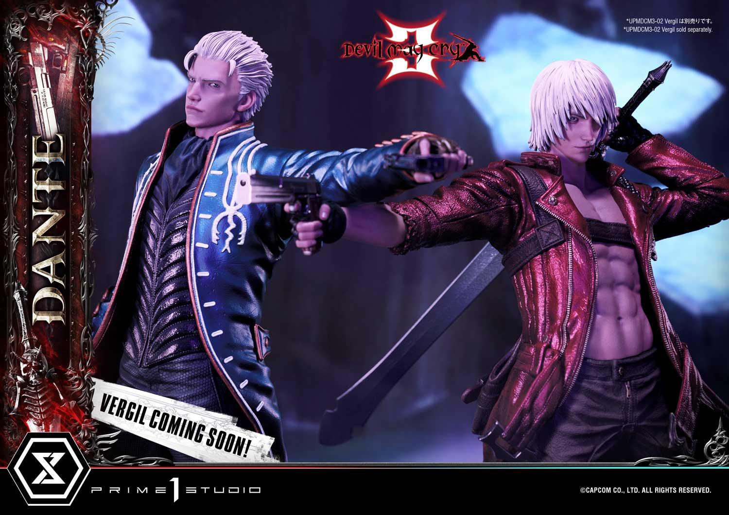 Prime 1 Studio Ultimate Premium Masterline Devil May Cry Dante Regular Version UPMDMC3-01DX - ToyFury