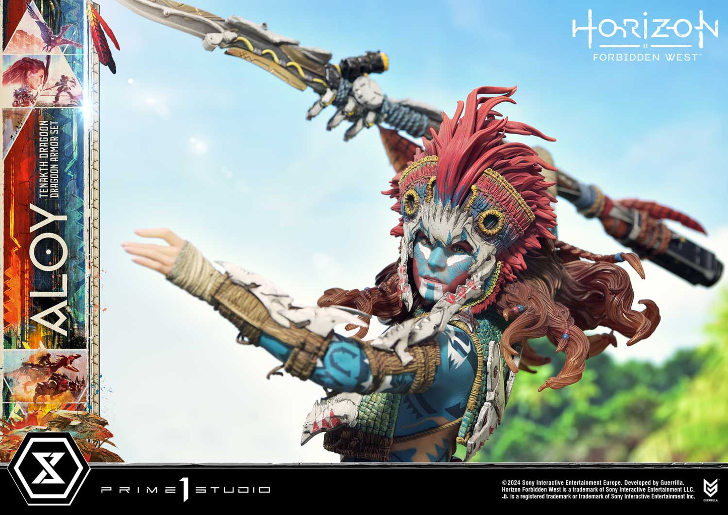 Horizon Forbidden West Aloy Tenakth Dragoon Armor Set Bonus Version UPMHFW-02S