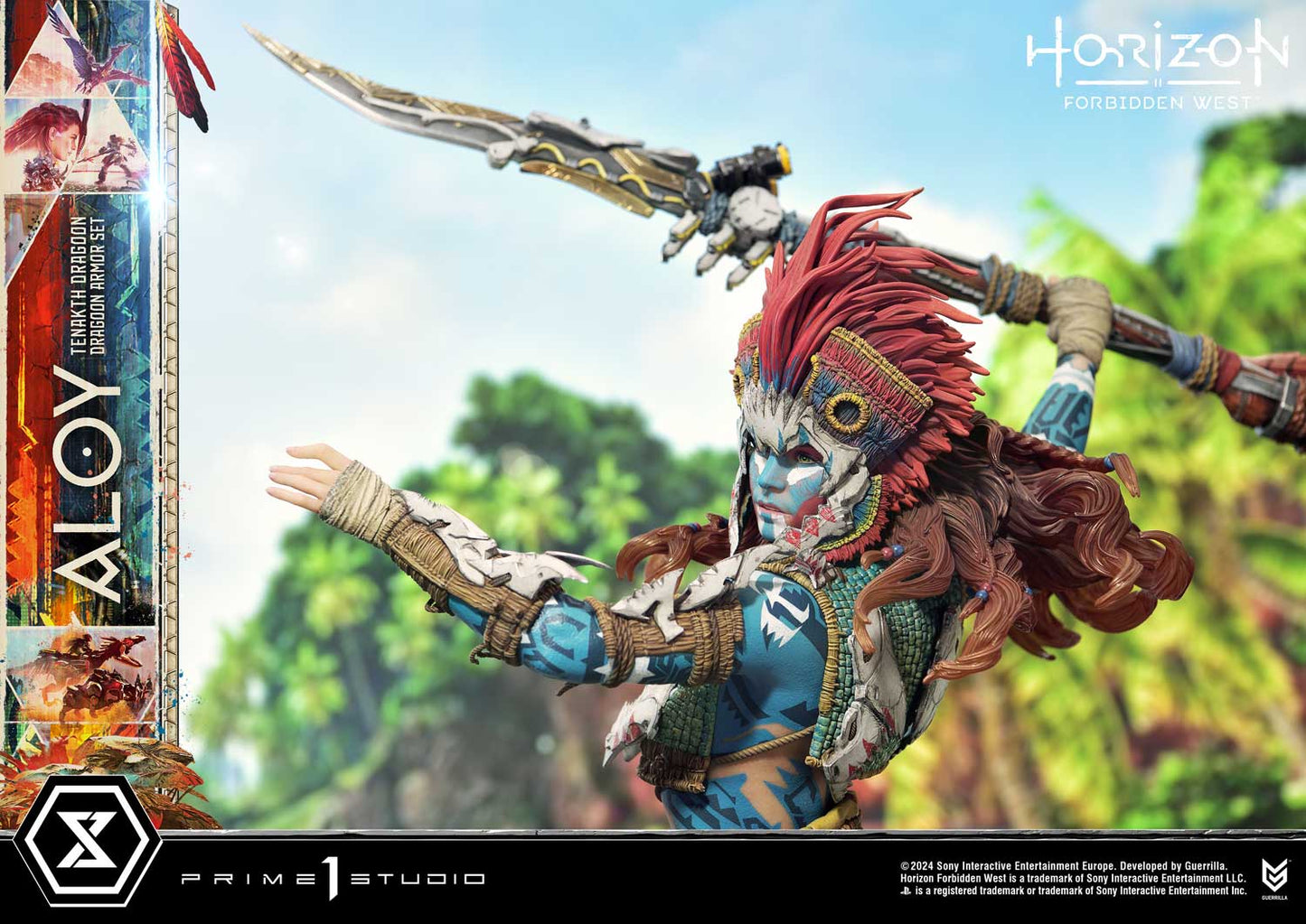 Horizon Forbidden West Aloy Tenakth Dragoon Armor Set Bonus Version UPMHFW-02S