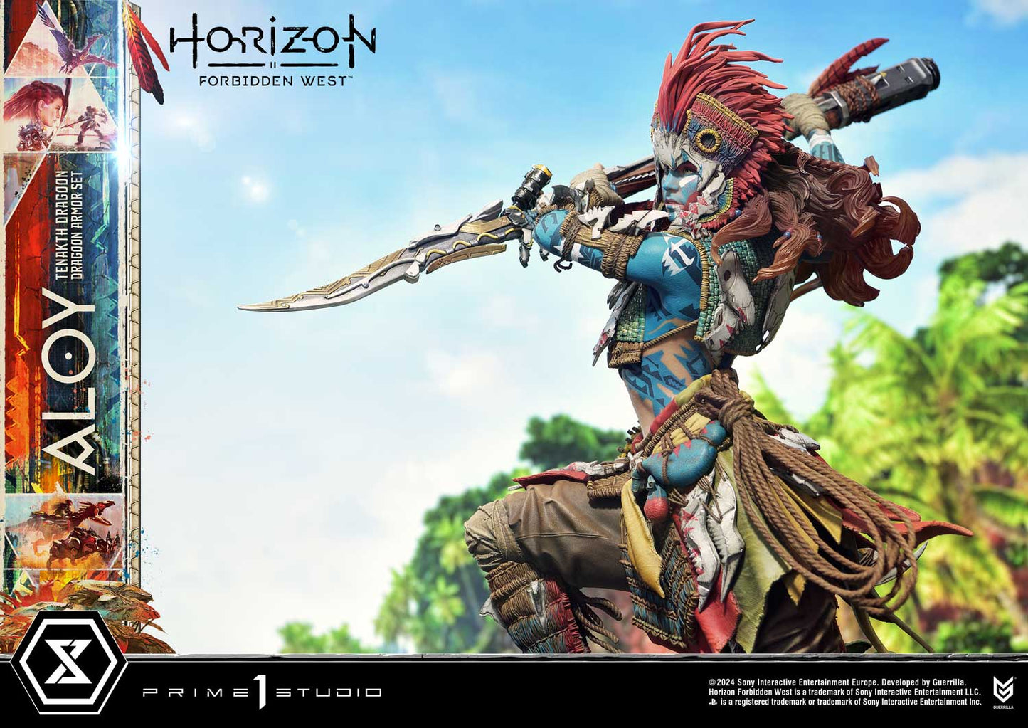 Horizon Forbidden West Aloy Tenakth Dragoon Armor Set Bonus Version UPMHFW-02S