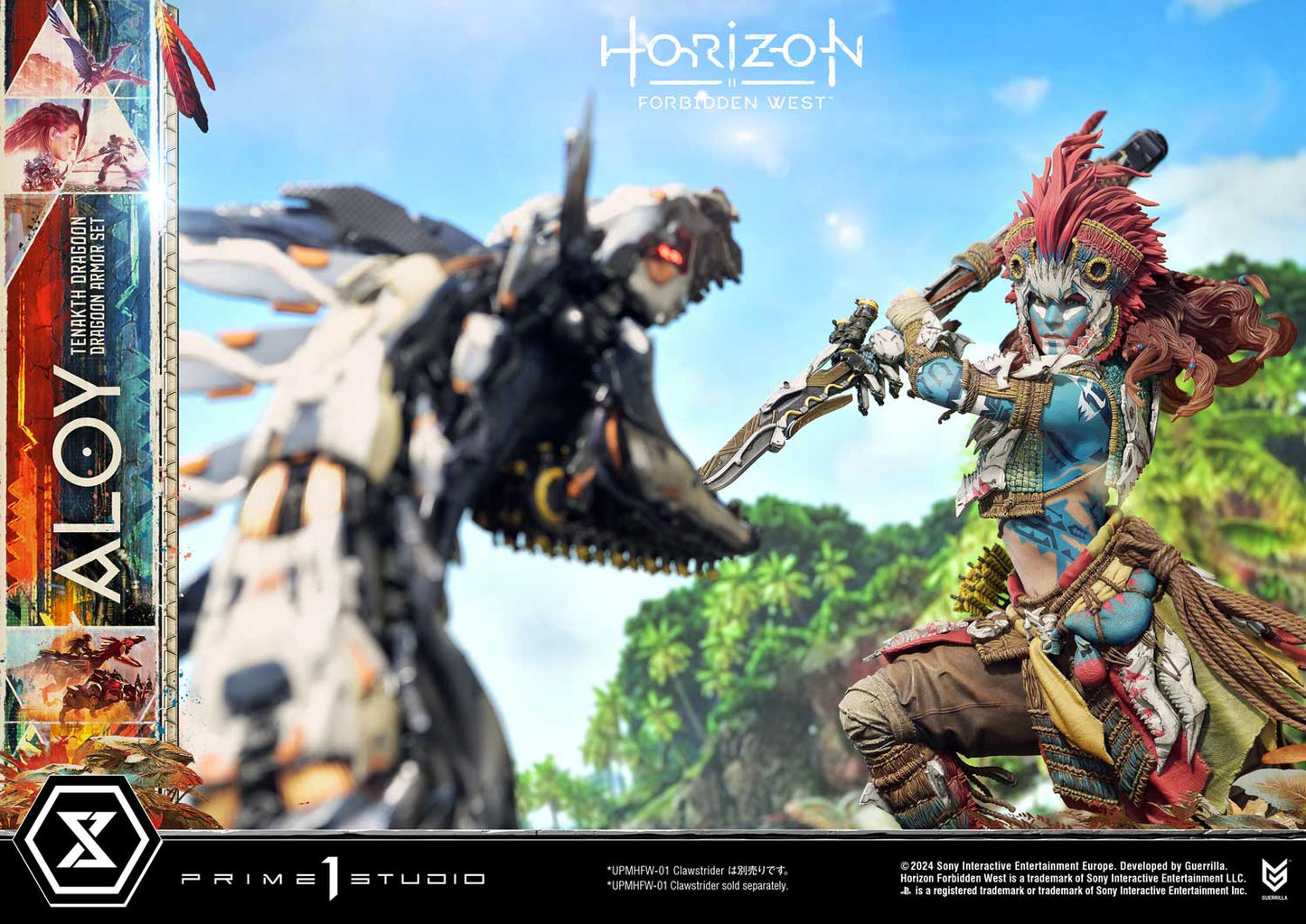 Horizon Forbidden West Aloy Tenakth Dragoon Armor Set Bonus Version UPMHFW-02S