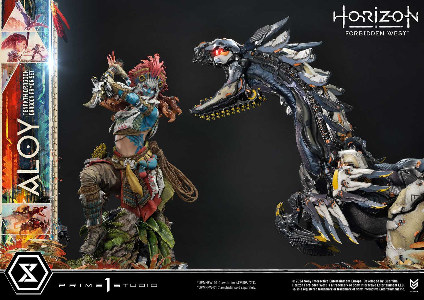 Horizon Forbidden West Aloy Tenakth Dragoon Armor Set Bonus Version UPMHFW-02S