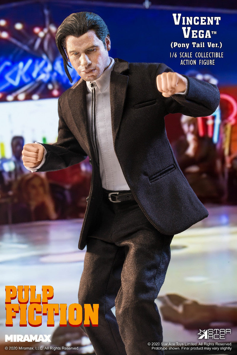 Star Ace Toy Pulp Fiction – Vincent Vega 2.0 1/6 Scale Figure Deluxe Versions SA0085 - ToyFury