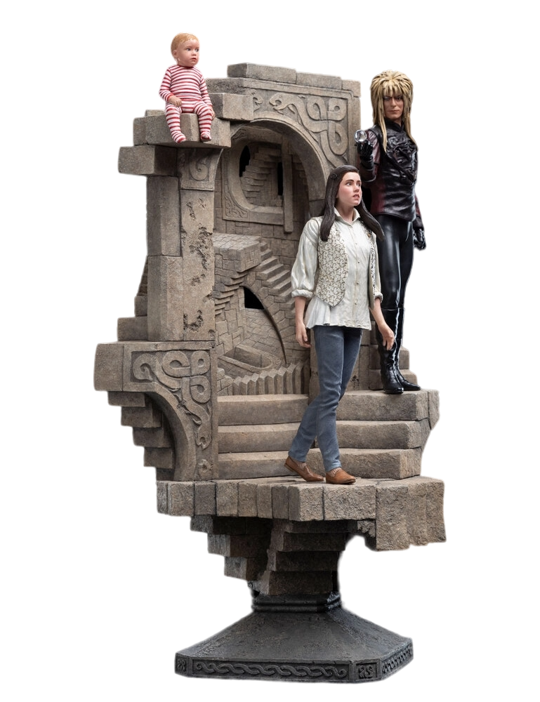 Weta Labyrinth (1986) - Jareth & Sarah in the Illusionary Maze 1/6th Scale Statue