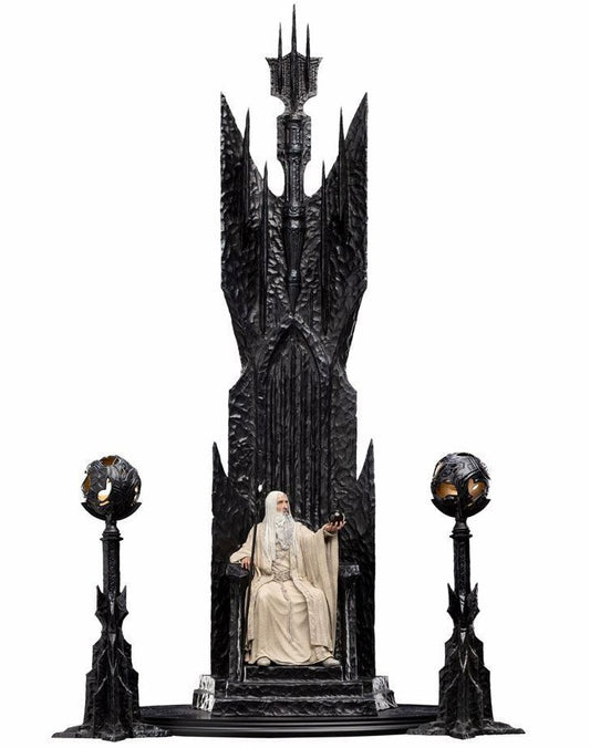 Weta The Lord of the Rings - Saruman the White on Throne 1/6th Scale Statue