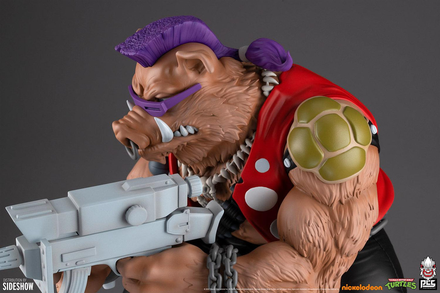 Sideshow x PCS Teenage Mutant Ninja Turtles (1987) - Bebop 1/4 Scale Statue 910320 - ToyFury