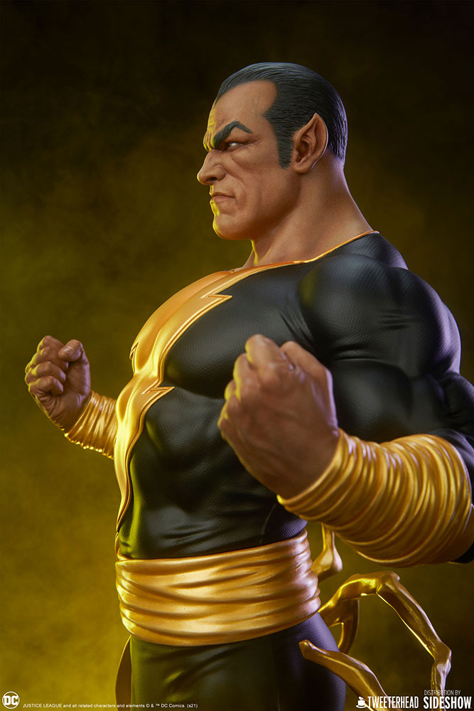 Sideshow X Tweeterhead DC Comics - Black Adam Maquette Statue 907997 - ToyFury