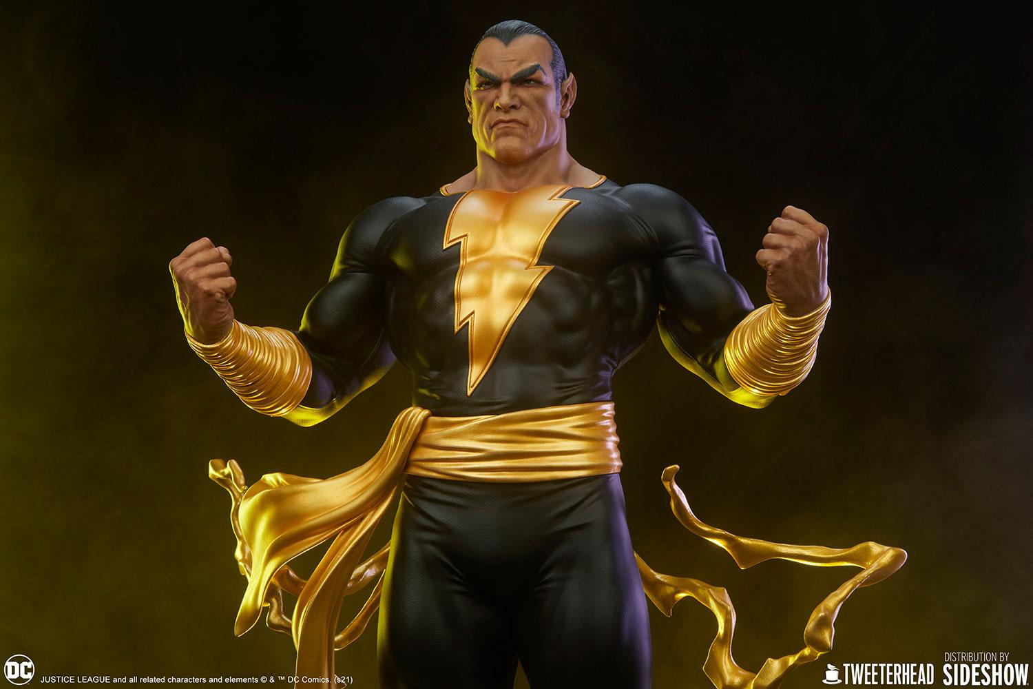 Sideshow X Tweeterhead DC Comics - Black Adam Maquette Statue 907997 - ToyFury