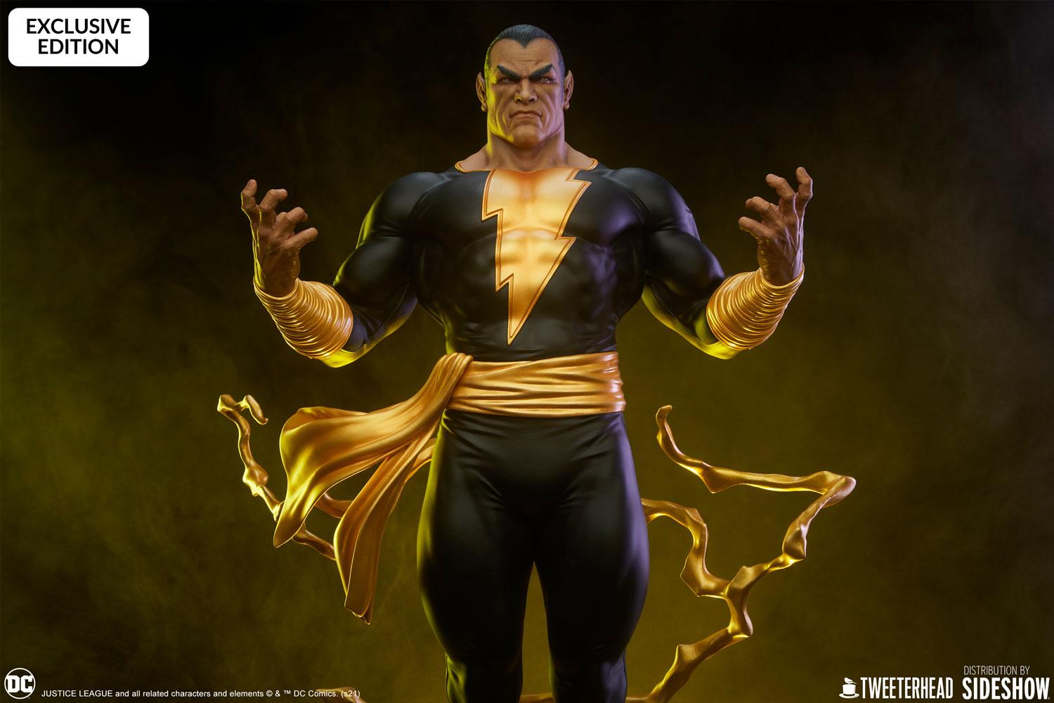 Sideshow X Tweeterhead DC Comics - Black Adam Maquette Statue 907997 - ToyFury